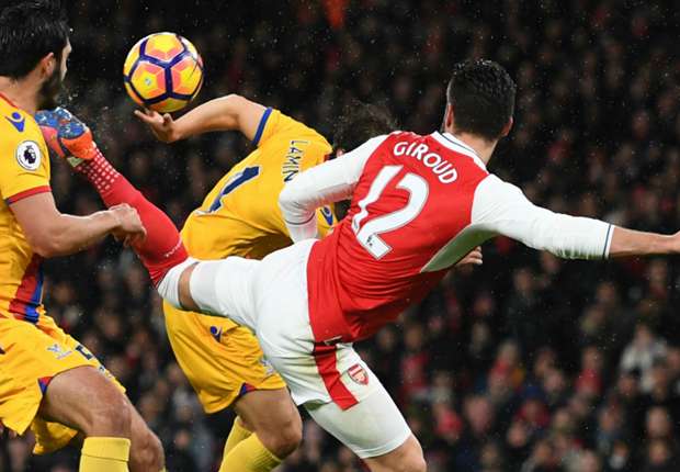 Giroud says his scorpion kick goal was better than Mkhitaryan’s Giroud says his scorpion kick goal was better than Mkhitaryan’s