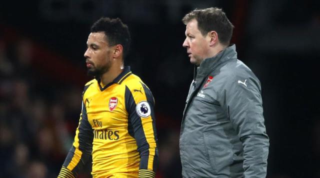 Wenger: Hamstring knocks out Coquelin for four weeks