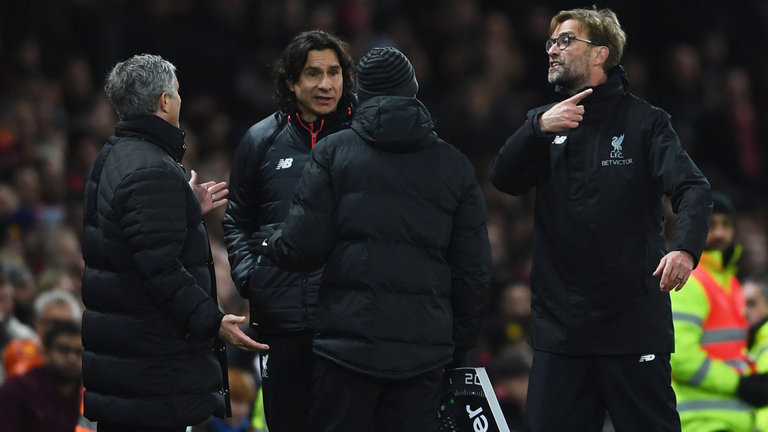 Klopp opens up about his touchline row with Mourinho Klopp opens up about his touchline row with Mourinho