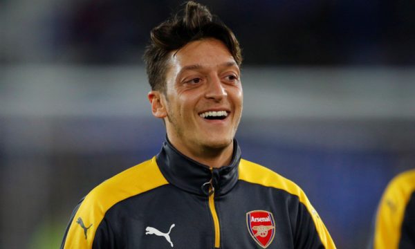 Ozil attends NBA London game with Arsenal owner’s son Ozil attends NBA London game with Arsenal owner’s son