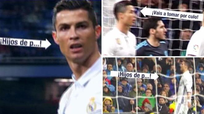 “Sons of b*****s” – Ronaldo caught insulting Bernabeu’s most demanding fans “Sons of b*****s” – Ronaldo caught insulting Bernabeu’s most demanding fans