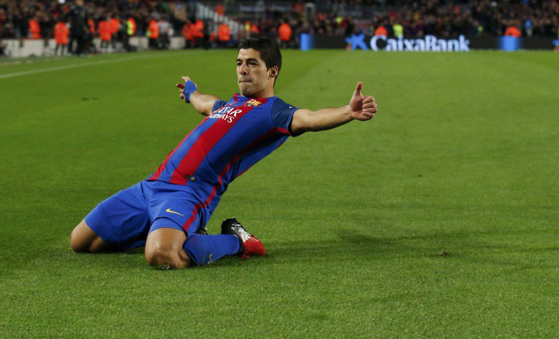 Suarez becomes third-fastest Barcelona player ever to score 100 goals Suarez becomes third-fastest Barcelona player ever to score 100 goals