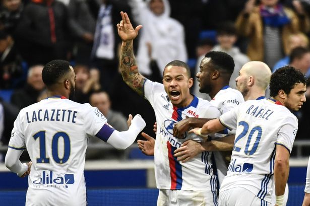 Depay revels in two-goal performance for Lyon Depay revels in two-goal performance for Lyon