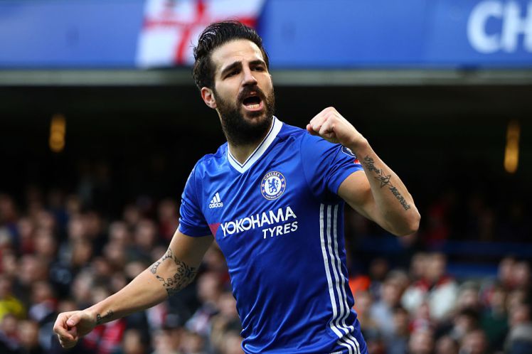 Fabregas appears to mock former Chelsea teammate Oscar amid China transfer speculation Fabregas appears to mock former Chelsea teammate Oscar amid China transfer speculation