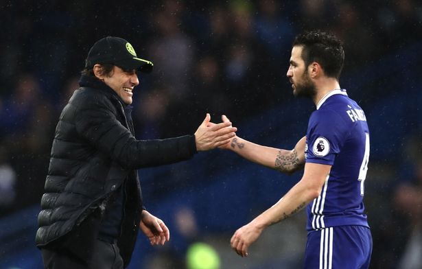 Conte hails Fabregas over Chelsea commitment Conte hails Fabregas over Chelsea commitment