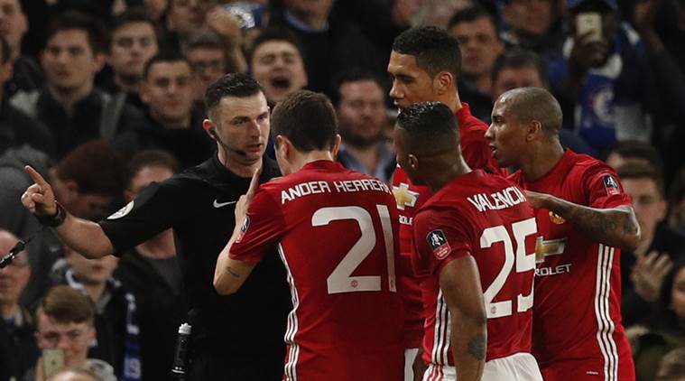 Conte says Man United targeted Hazard before Herrera red card Conte says Man United targeted Hazard before Herrera red card