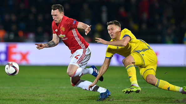 Mourinho blasts Smalling and Phil Jones for Rostov goal Mourinho blasts Smalling and Phil Jones for Rostov goal