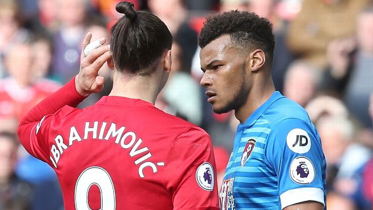 Bournemouth defender Mings handed five-match ban for Ibrahimovic stamp Bournemouth defender Mings handed five-match ban for Ibrahimovic stamp