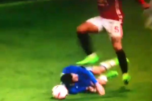 Rojo escapes FA action for ‘stamp’ on Hazard during FA Cup clash Rojo escapes FA action for ‘stamp’ on Hazard during FA Cup clash