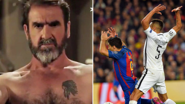 Cantona: Suarez’s dive against PSG was football porn Cantona: Suarez’s dive against PSG was football porn