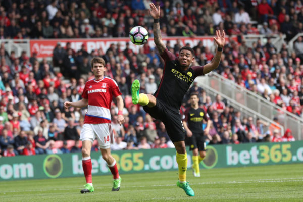 Gabriel Jesus blames lack of match fitness for wasted chances against Middlesbrough Gabriel Jesus blames lack of match fitness for wasted chances against Middlesbrough