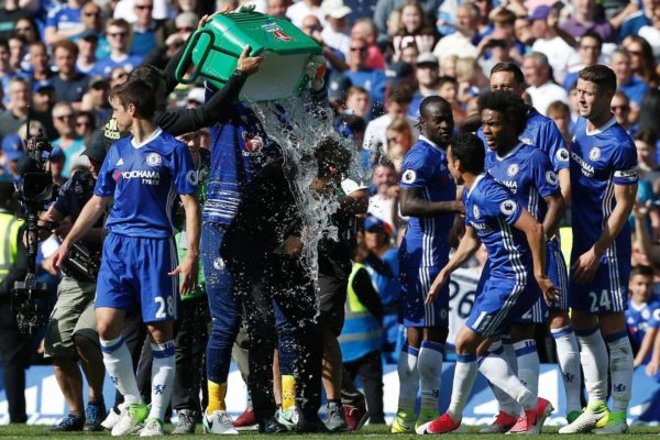 Conte demands refocus as Chelsea put title celebrations on hold ahead of FA Cup Final Conte demands refocus as Chelsea put title celebrations on hold ahead of FA Cup Final