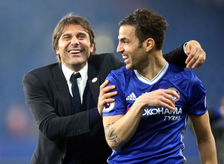 Fabregas reveals the one difference between Conte and Mourinho Fabregas reveals the one difference between Conte and Mourinho