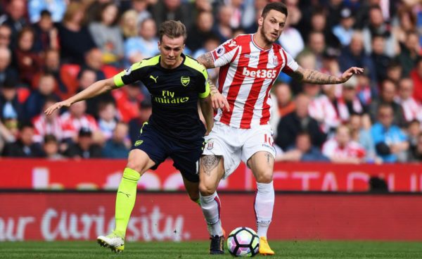 Rob Holding enjoys playing in Arsenal’s three-man defence Rob Holding enjoys playing in Arsenal’s three-man defence
