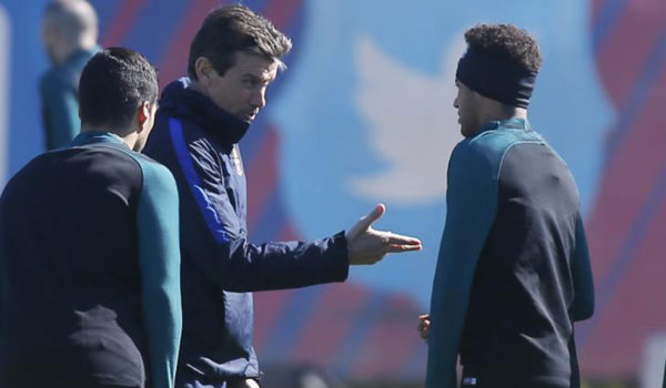 Neymar reportedly clashes with Luis Enrique’s assistant Unzue at Barcelona training Neymar reportedly clashes with Luis Enrique’s assistant Unzue at Barcelona training