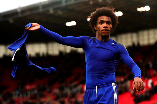 Chelsea clear path for Manchester United to sign Willian Chelsea clear path for Manchester United to sign Willian