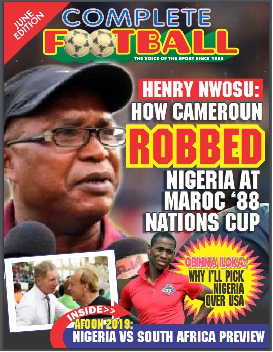 Henry Nwosu: How referee gave Cameroun 1988 AFCON Henry Nwosu: How referee gave Cameroun 1988 AFCON