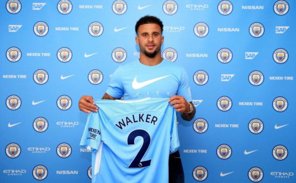 Man City confirm £50m signing of Kyle Walker from Tottenham Man City confirm £50m signing of Kyle Walker from Tottenham