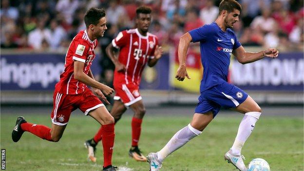Morata gets assist on debut as Chelsea lose to Bayern Morata gets assist on debut as Chelsea lose to Bayern
