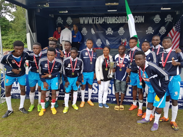 Victorious Buruj Academy to present Super Cup trophy to Governor Ambode Victorious Buruj Academy to present Super Cup trophy to Governor Ambode