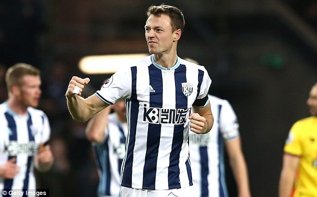 West Brom reject Manchester City’s bid for Jonny Evans West Brom reject Manchester City’s bid for Jonny Evans