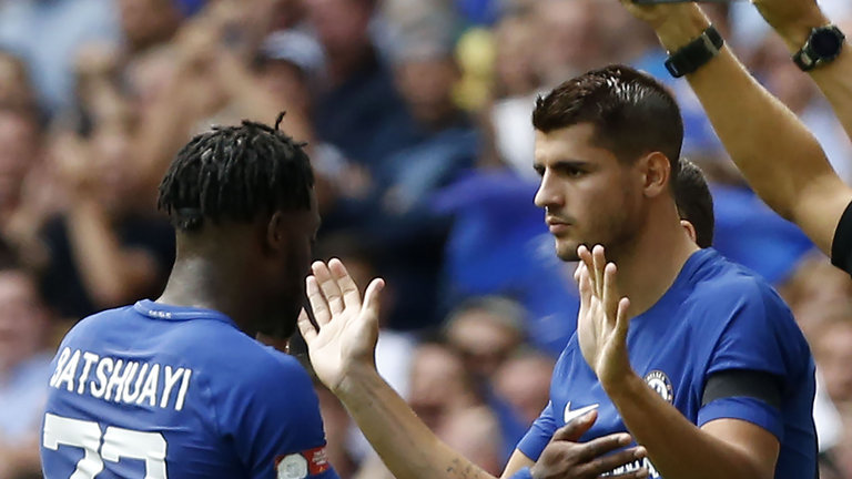 Batshuayi denies laughing at Morata’s penalty miss for Chelsea