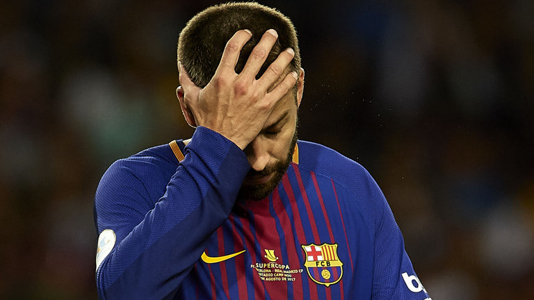 Pique: This is the first time I feel inferior to Madrid Pique: This is the first time I feel inferior to Madrid