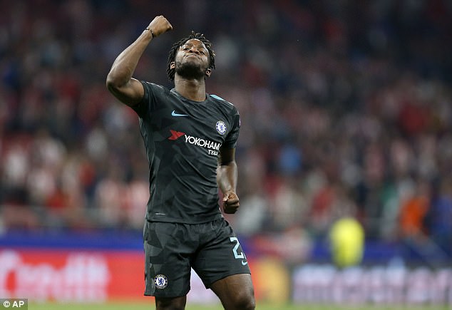 Atletico 1-2 Chelsea: Batshuayi scores with last kick of the game after Morata had levelled Atletico 1-2 Chelsea: Batshuayi scores with last kick of the game after Morata had levelled