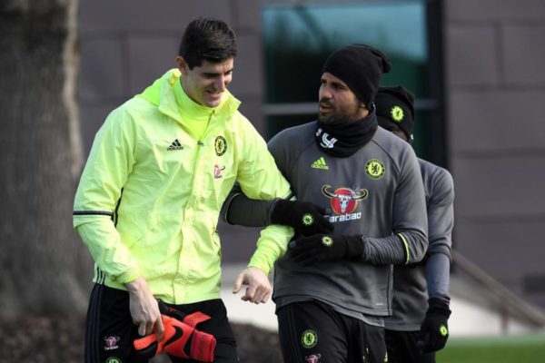 Courtois: Diego Costa was underrated in England Courtois: Diego Costa was underrated in England