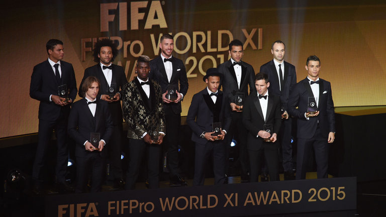 Ronaldo and Messi lead 55-man FIFA FIFPro World XI nominees Ronaldo and Messi lead 55-man FIFA FIFPro World XI nominees