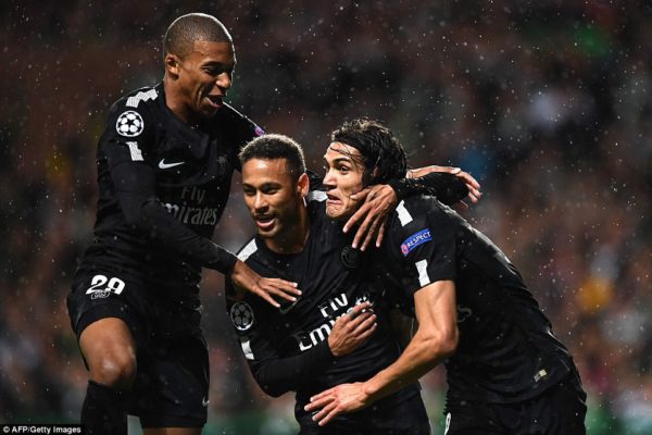 Verratti hails Cavani, Neymar and Mbappe after PSG demolish Celtic Verratti hails Cavani, Neymar and Mbappe after PSG demolish Celtic