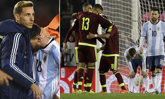 Argentina suffer another setback in bid to reach World Cup after home draw with Venezuela Argentina suffer another setback in bid to reach World Cup after home draw with Venezuela