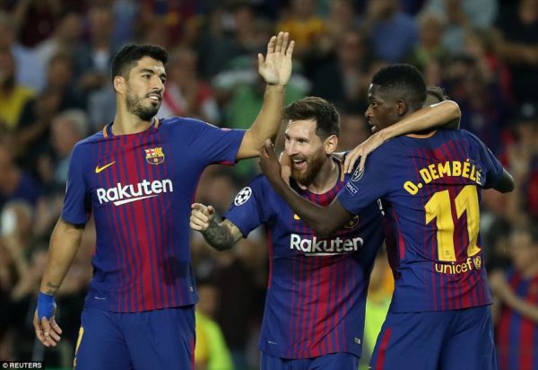 Barca boss Valverde delights in Messi following 3-0 win over Juventus Barca boss Valverde delights in Messi following 3-0 win over Juventus