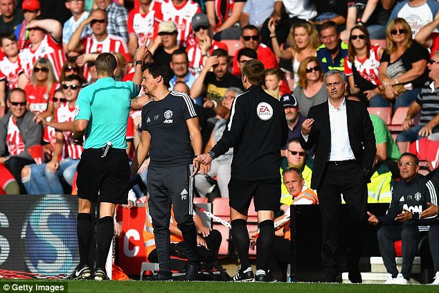 Mourinho to face no further FA action after sending-off at Southampton Mourinho to face no further FA action after sending-off at Southampton