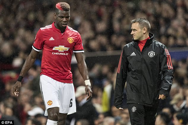 Pogba facing weeks on the sidelines after hamstring injury against Basle Pogba facing weeks on the sidelines after hamstring injury against Basle