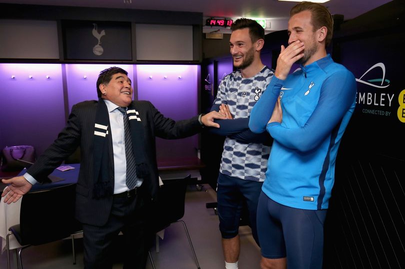 Kane sets sights on 50 goals world’s best after meeting Maradona Kane sets sights on 50 goals world’s best after meeting Maradona