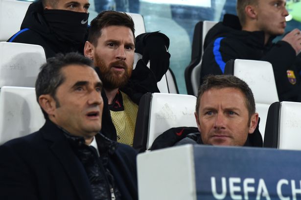 Valverde explains decision to bench Messi against Juventus Valverde explains decision to bench Messi against Juventus