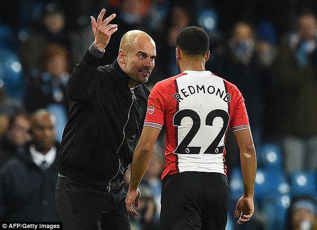 Guardiola asked to explain Redmond conversation by FA Guardiola asked to explain Redmond conversation by FA