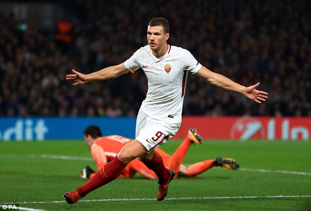 Dzeko close to sealing £15m switch to Juventus from Roma Dzeko close to sealing £15m switch to Juventus from Roma