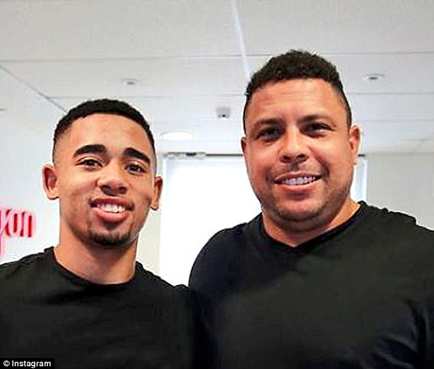 Manchester City’s Gabriel Jesus turns to Brazil icon Ronaldo in injury battle Manchester City’s Gabriel Jesus turns to Brazil icon Ronaldo in injury battle