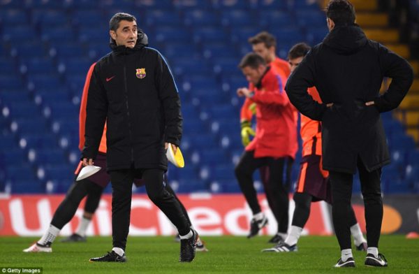 ‘Any time is a bad time to play Chelsea’: Barcelona boss Valverde reveals fear of facing Blues ‘Any time is a bad time to play Chelsea’: Barcelona boss Valverde reveals fear of facing Blues