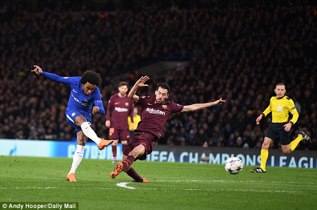 Barca manager Valverde admits Chelsea made it difficult for them and lauds ‘perfect’ Willian goal Barca manager Valverde admits Chelsea made it difficult for them and lauds ‘perfect’ Willian goal