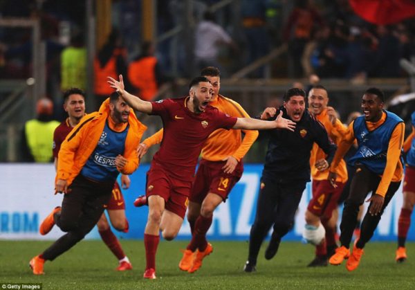 Roma predict baby boom after Champions League comeback Roma predict baby boom after Champions League comeback