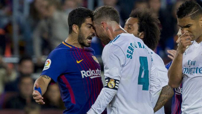 Ramos: Knowing Suarez, I told my teammates not to put the ball out of play Ramos: Knowing Suarez, I told my teammates not to put the ball out of play