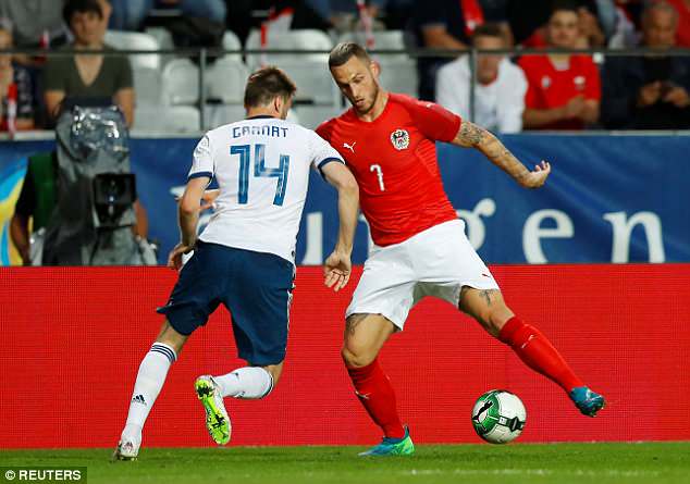 Mourinho watches Man United target Arnautovic shine as Austria beat Russia Mourinho watches Man United target Arnautovic shine as Austria beat Russia