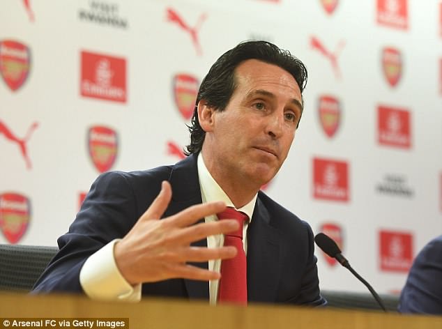 New Arsenal boss Emery vows to hunt down Manchester City New Arsenal boss Emery vows to hunt down Manchester City