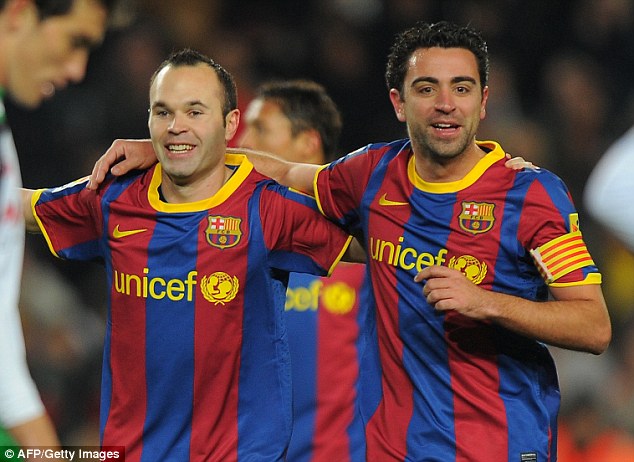 Xavi pens emotional letter to friend Iniesta as he leaves Barca Xavi pens emotional letter to friend Iniesta as he leaves Barca