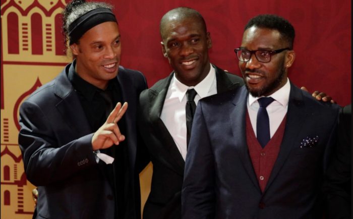 Jay-Jay Okocha named In FIFA Legends squad to face Russia Jay-Jay Okocha named In FIFA Legends squad to face Russia