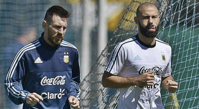 Messi & Mascherano to pick starting XI against Nigeria amid Argentina chaos Messi & Mascherano to pick starting XI against Nigeria amid Argentina chaos