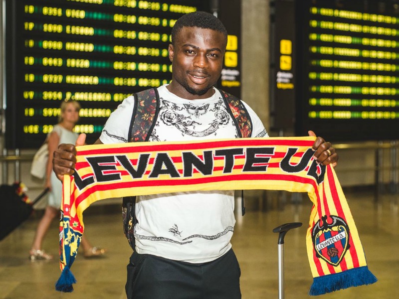 Moses Simon joins La Liga side Levante on a five-year deal Moses Simon joins La Liga side Levante on a five-year deal